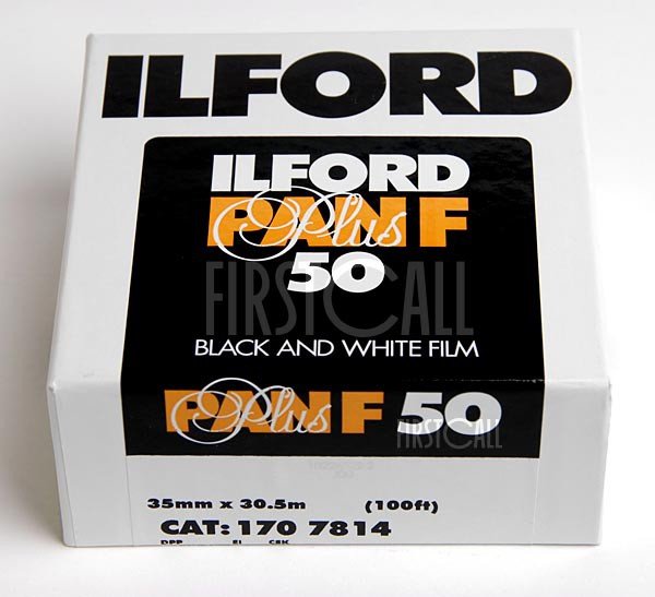 Ilford PanF Plus 50 30m, ISO 50