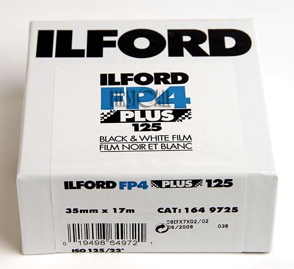 Ilford FP4 Plus 125 17m, ISO 125