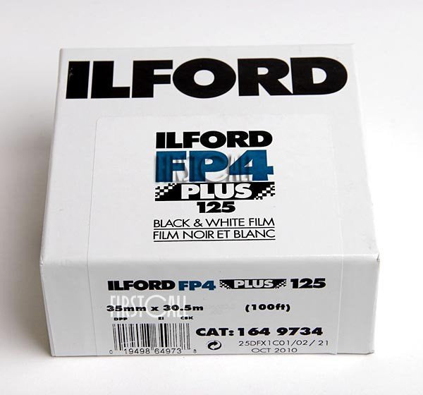 Ilford FP4 Plus 125 30m, ISO 125
