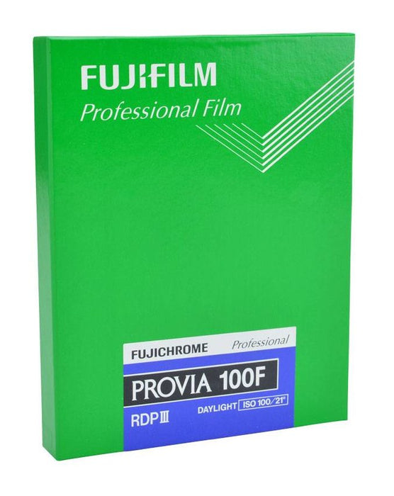 Fujifilm Provia 100F 4 x 5 in, 20 Sheets
