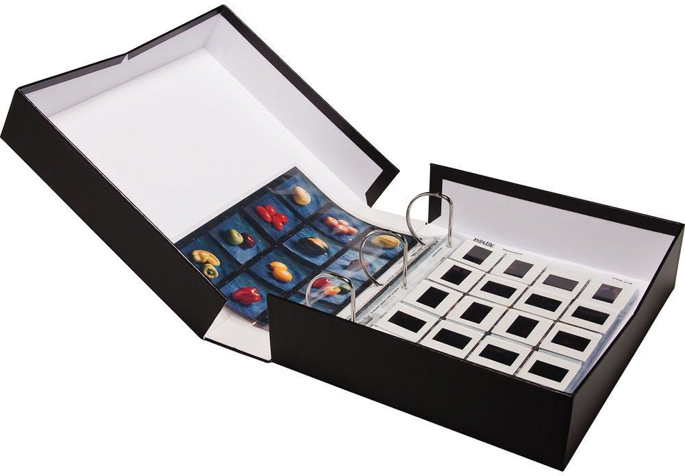 Clearfile Ultimate Portfolio Archive Storage Box, 3 Ring, Black