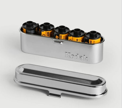 Reto Kodak Classic Metal 35mm Film Case, Silver