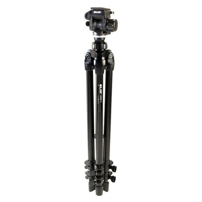 Slik 504QF II Video Tripod with 2-Way fluid Video Head