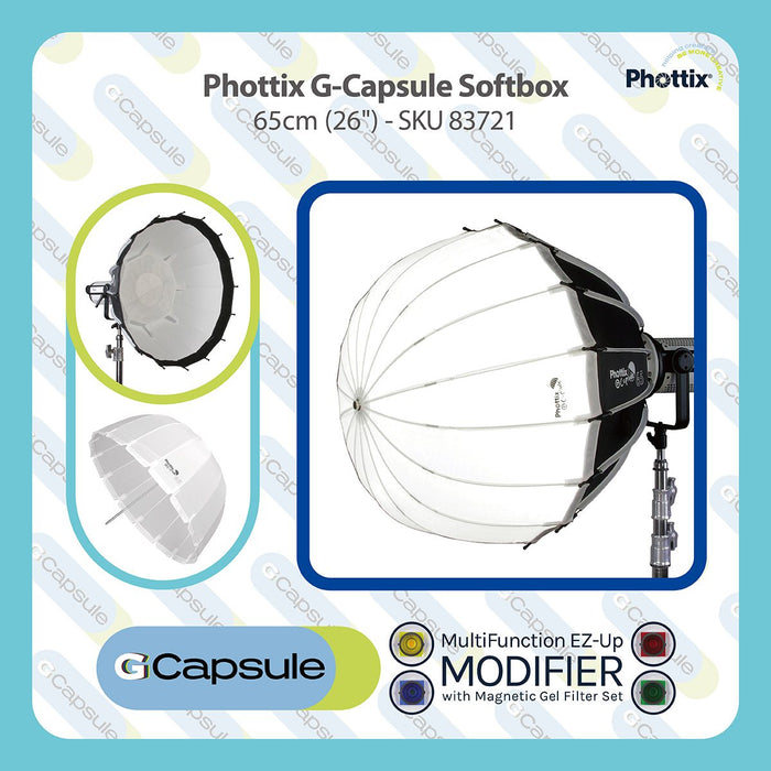 Phottix G-Capsule Multi-Function Softbox 65cm