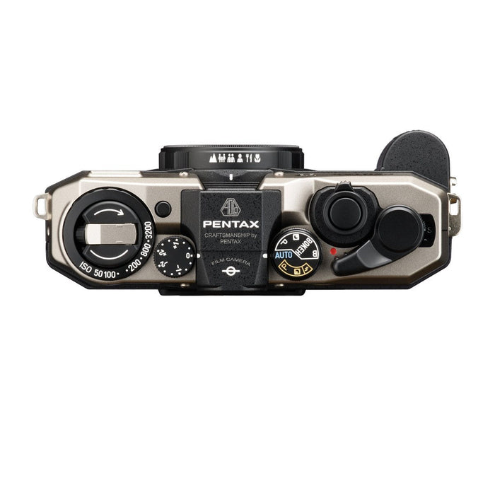 Pentax 17 Film Camera Dark Silver Kit