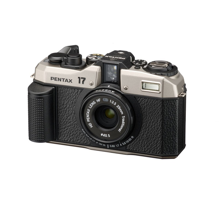 Pentax 17 Film Camera Dark Silver Kit