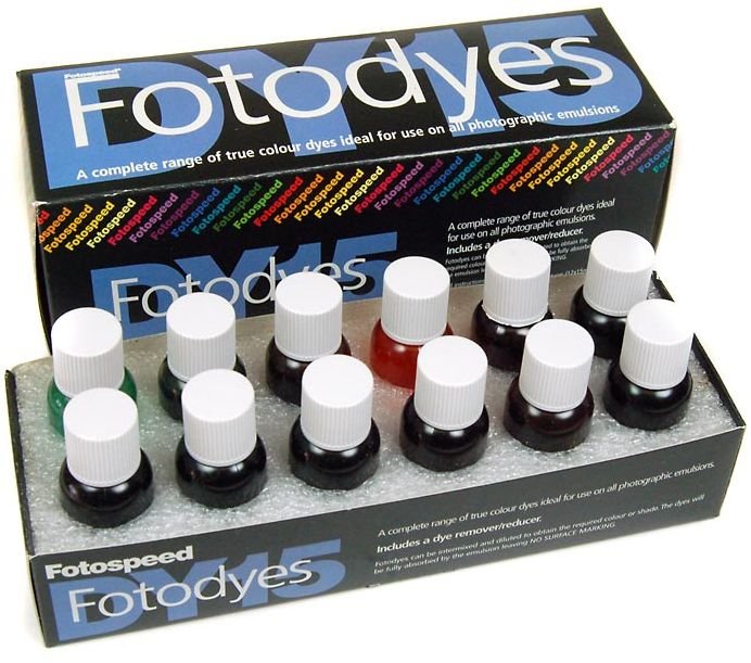 Fotospeed Retouching Set DY15, Colour Dyes