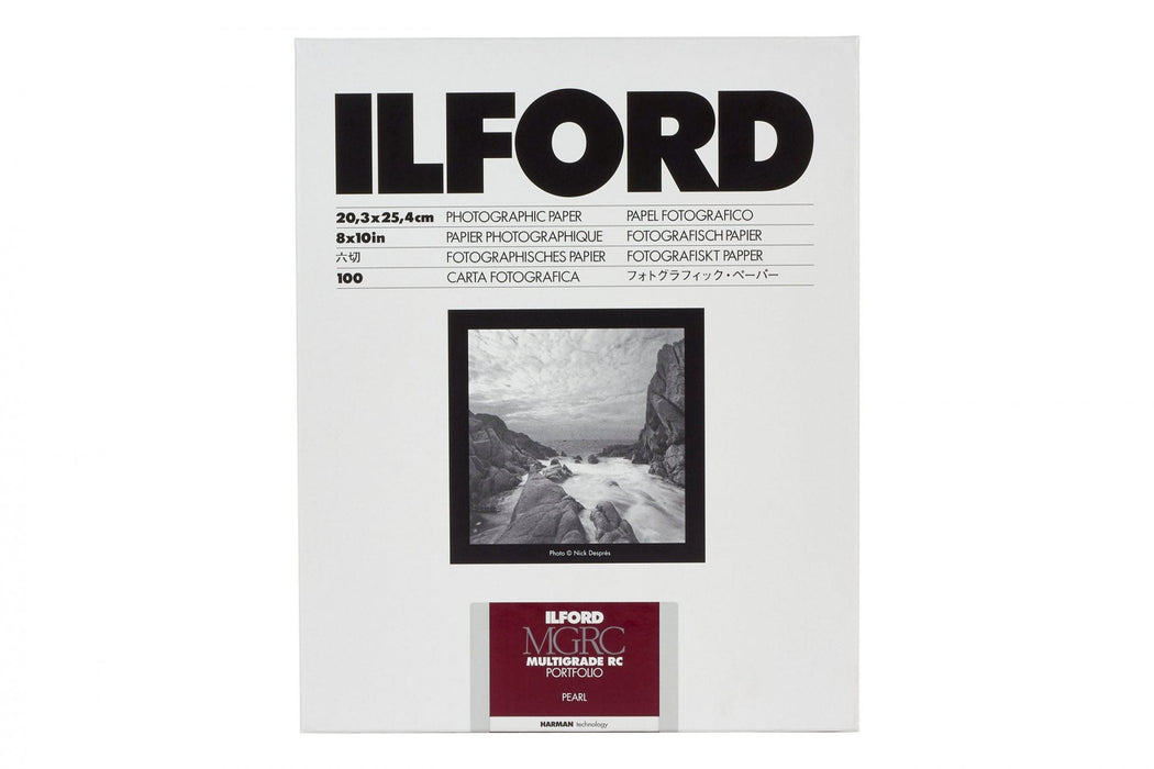 Ilford Multigrade RC Portfolio Pearl 8 x 10in, 100 Sheets
