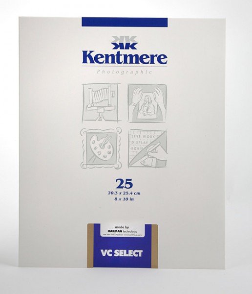 Kentmere VC Select Glossy, 8 x 10in, Pack of 25