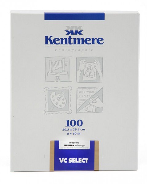 Kentmere VC Select Glossy, 8 x 10in, Pack of 100