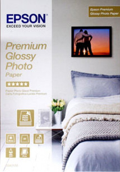 Epson SO42155, Premium Glossy Photo Paper, A4, Pack of 15