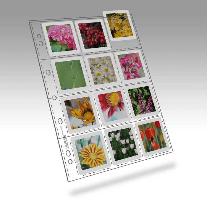 Clearfile 23B Slide Pages 6x6cm Archival Plus Pack of 25