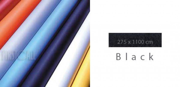 Lastolite Paper Roll, Black, 2.75 x 11m