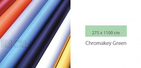 Lastolite Paper Roll, Chromakey Green, 2.75 x 11m - 9073