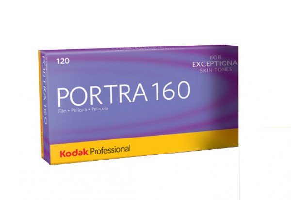 Kodak Portra 160 120, ISO 160, Pack of 5