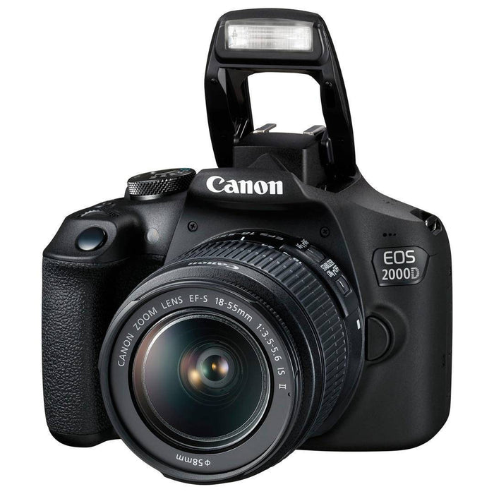 Canon EOS 2000D with 18-55mm IS II Lens Kit