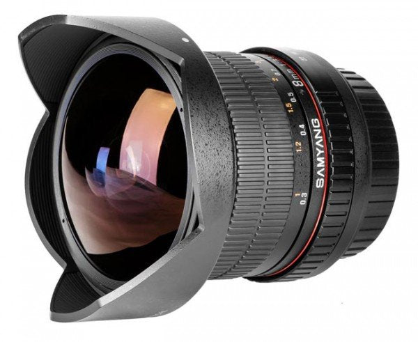 Samyang 8mm f/3.5 Aspherical IF MC Fisheye CS II Nikon AE