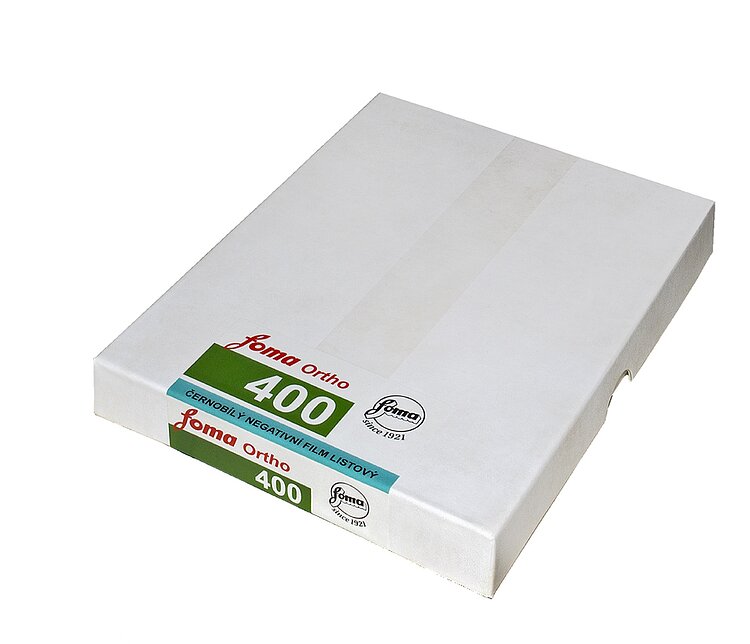 Foma Ortho 400 10.2x12.7cm (4x5 inchs) 25 Sheets