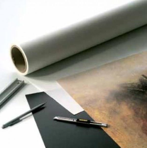 Hot Press Dry Mounting Tissue, 25.in x 82ft roll (650)