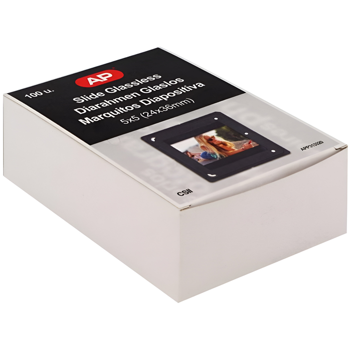 AP Slide Mounts Glassless 35mm CS, Pack of 100