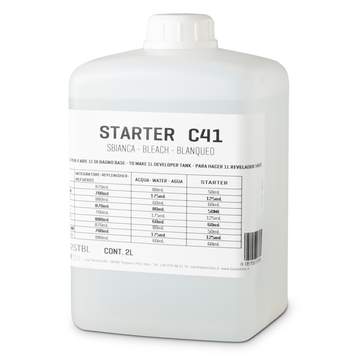 Bellini C41 Starter Bleach, 2 litres