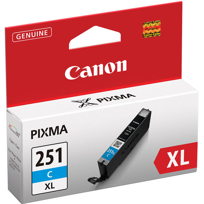 Canon Ink Jet Cartridge CLI-551C XL, Cyan