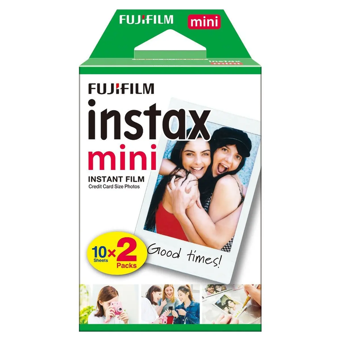 Fujifilm Instax Mini, ISO 800, 2x10 Sheets