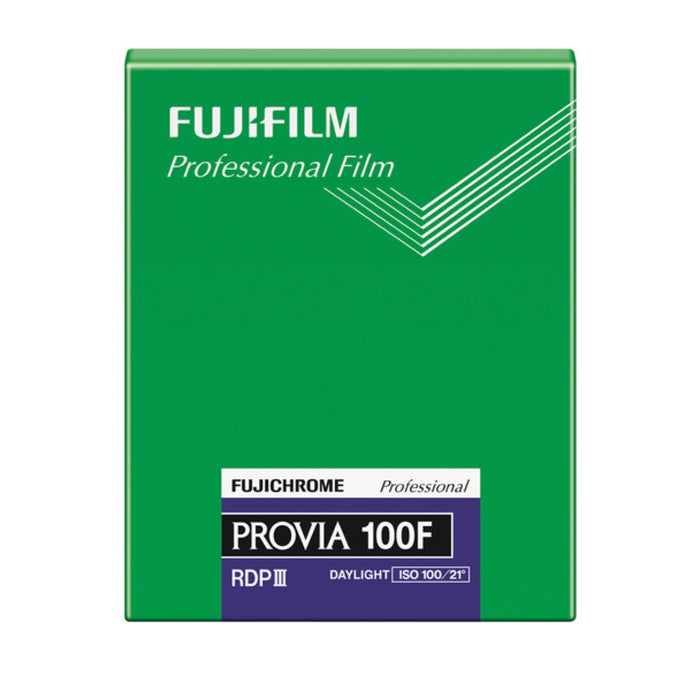 Fujifilm Provia 100F 4 x 5 in, 20 Sheets