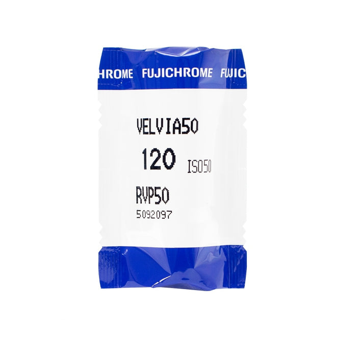 Fujifilm Velvia 50 120, ISO 50, Pack of 5