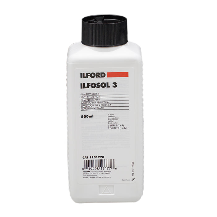 Ilford Ilfosol 3 Film Developer, 500 ml