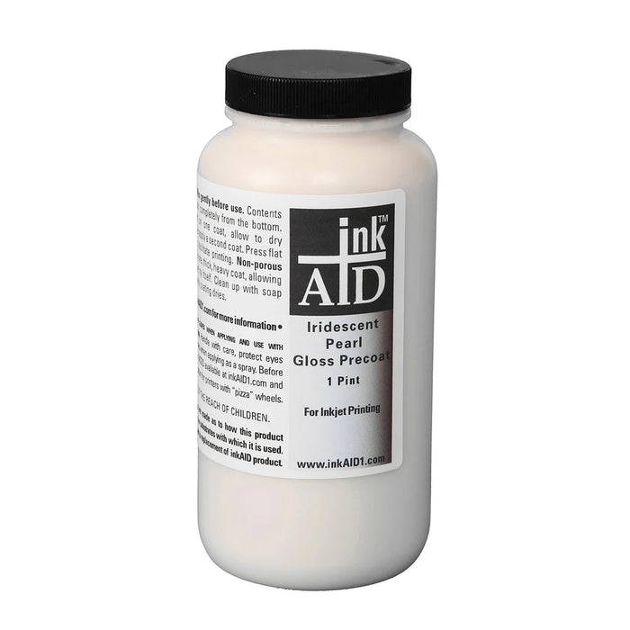inkAID Iridescent Pearl Gloss Precoat 473ml (16oz)