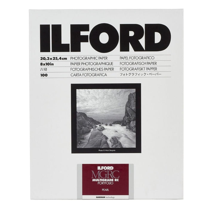 Ilford Multigrade RC Portfolio Pearl 8 x 10in, 100 Sheets