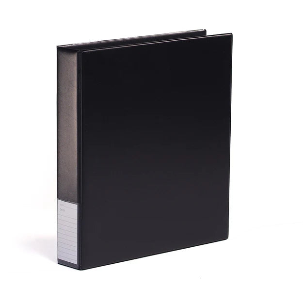Kenro Storage Sheet Binder 4 Ring, Black