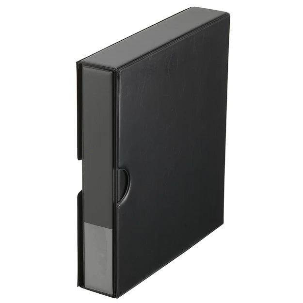 Kenro Slipcase and Ringbinder, 4 Ring, Black