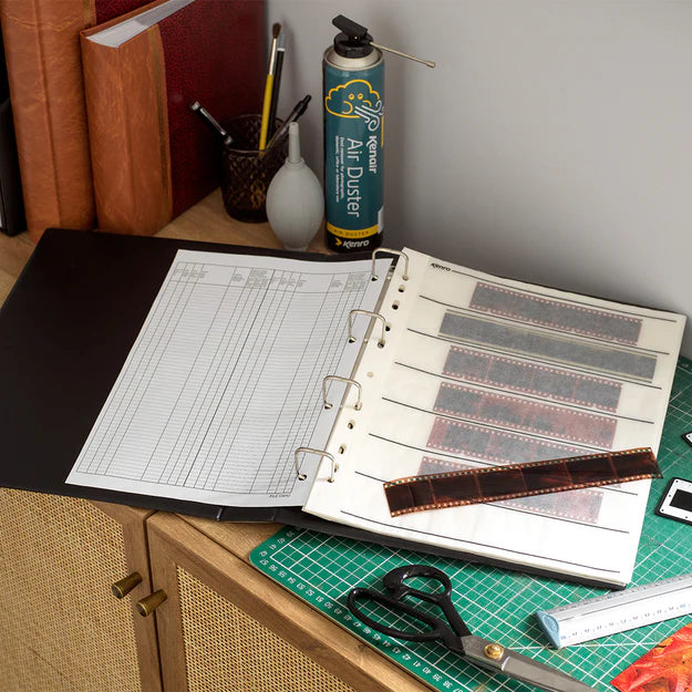 Kenro Storage Sheet Binder 4 Ring, Black