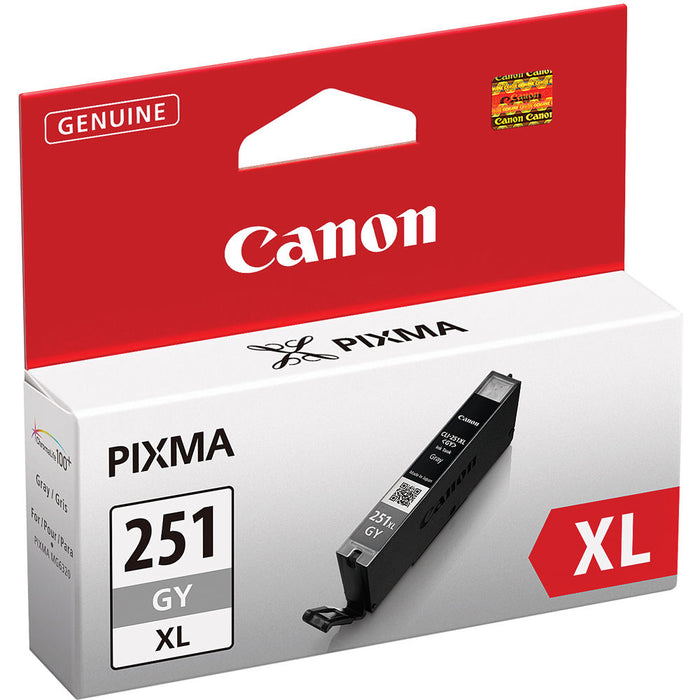 Canon Ink Jet Cartridge CLI-551GY XL, Grey