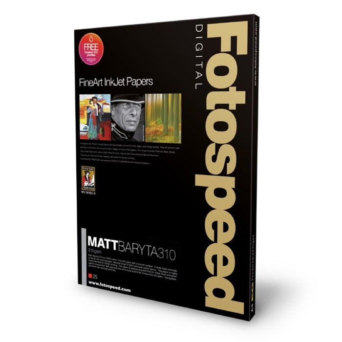 Fotospeed Matt Baryta 310 A2, Pack of 25