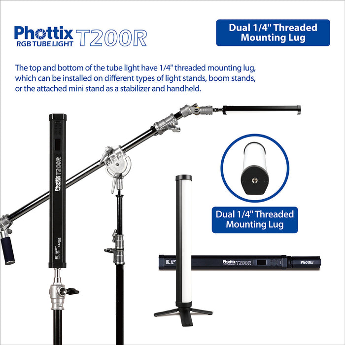 Phottix T200R RGB LED Tube Light