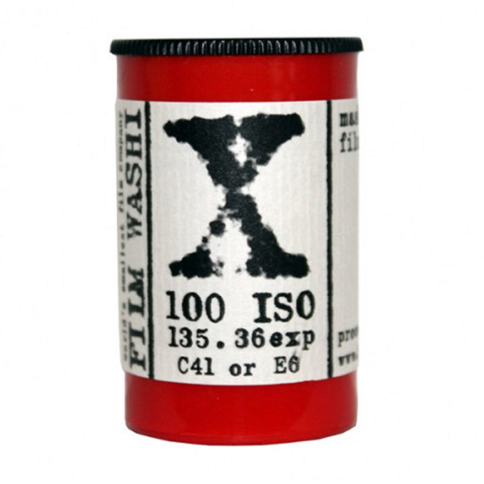 Washi 135, 36 exposures, X, ISO 100, colour film