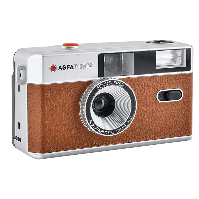 AgfaPhoto Reusable 35mm Film Camera - Brown
