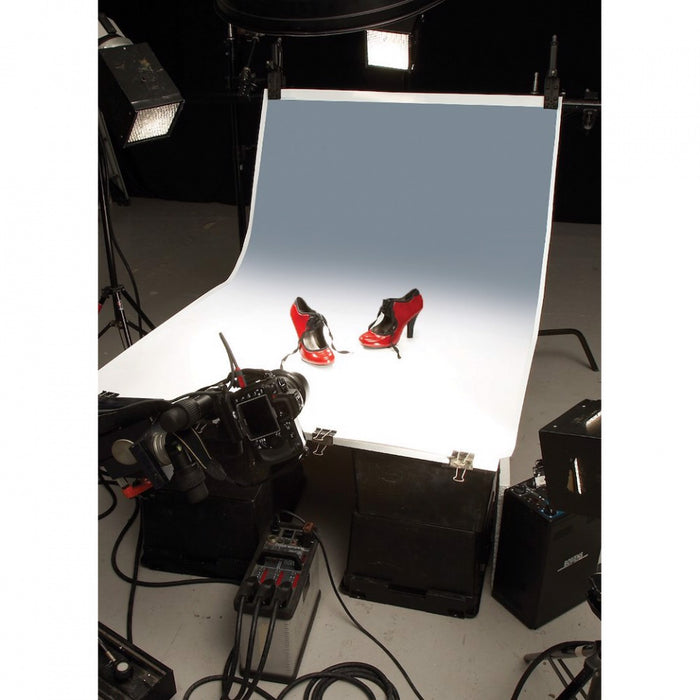 Colorama Colorgrad Background Graduated PVC 303 Grey to White