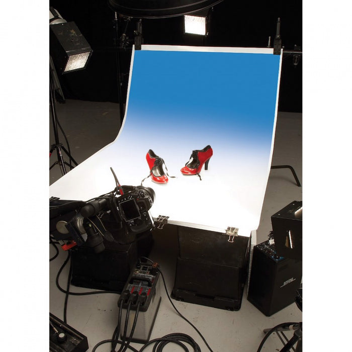 Colorama Colorgrad Background Graduated PVC 312 Blue to White