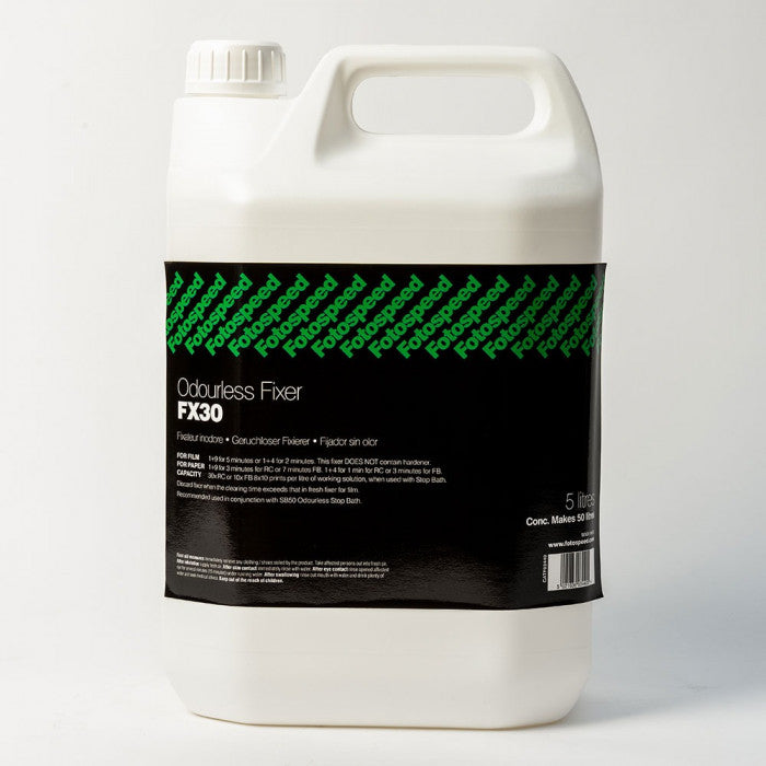 Fotospeed FX30 Odourless Fixer, 5 litres