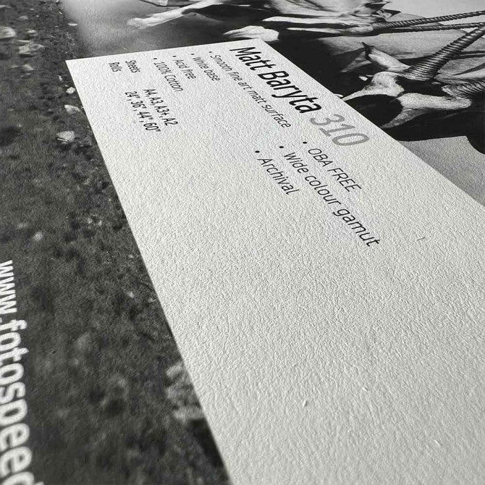 Fotospeed Matt Baryta 310 24" x 15m Roll