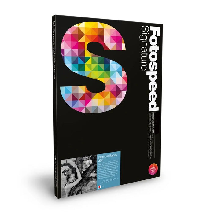 Fotospeed Platinum Baryta 300 A3, Pack of 25