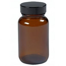 Firstcall Chemical Amber Glass Powder Jar, 15ml