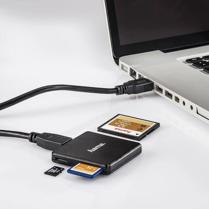 Hama USB 3.0 Multi Card Reader SDHC / SDXC / MicroSD / CF