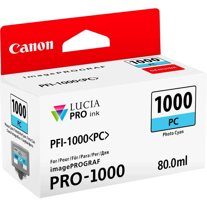 Canon Ink Jet Cartridge PFI-1000P, Photo Cyan