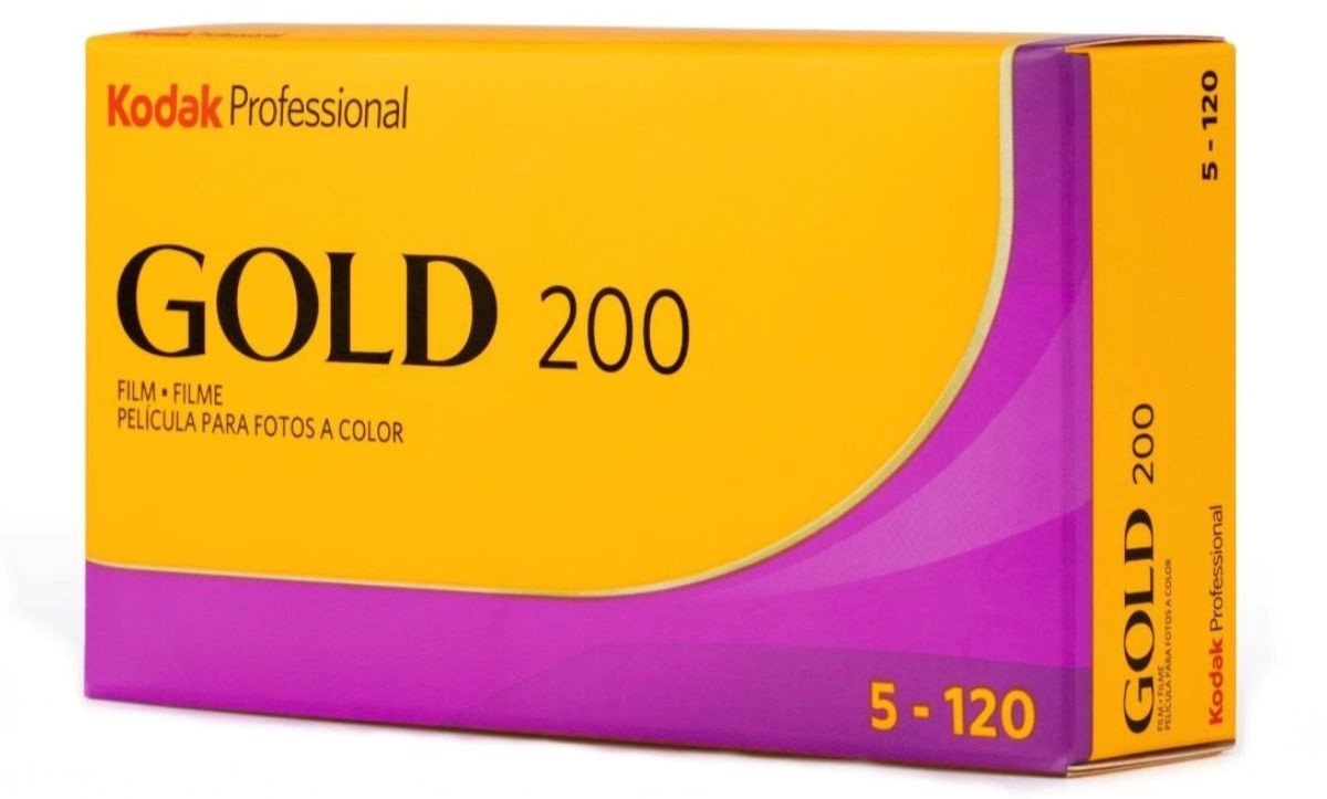 Kodak Gold GB 120, ISO 200, Pack of 5 — Firstcall Photographic