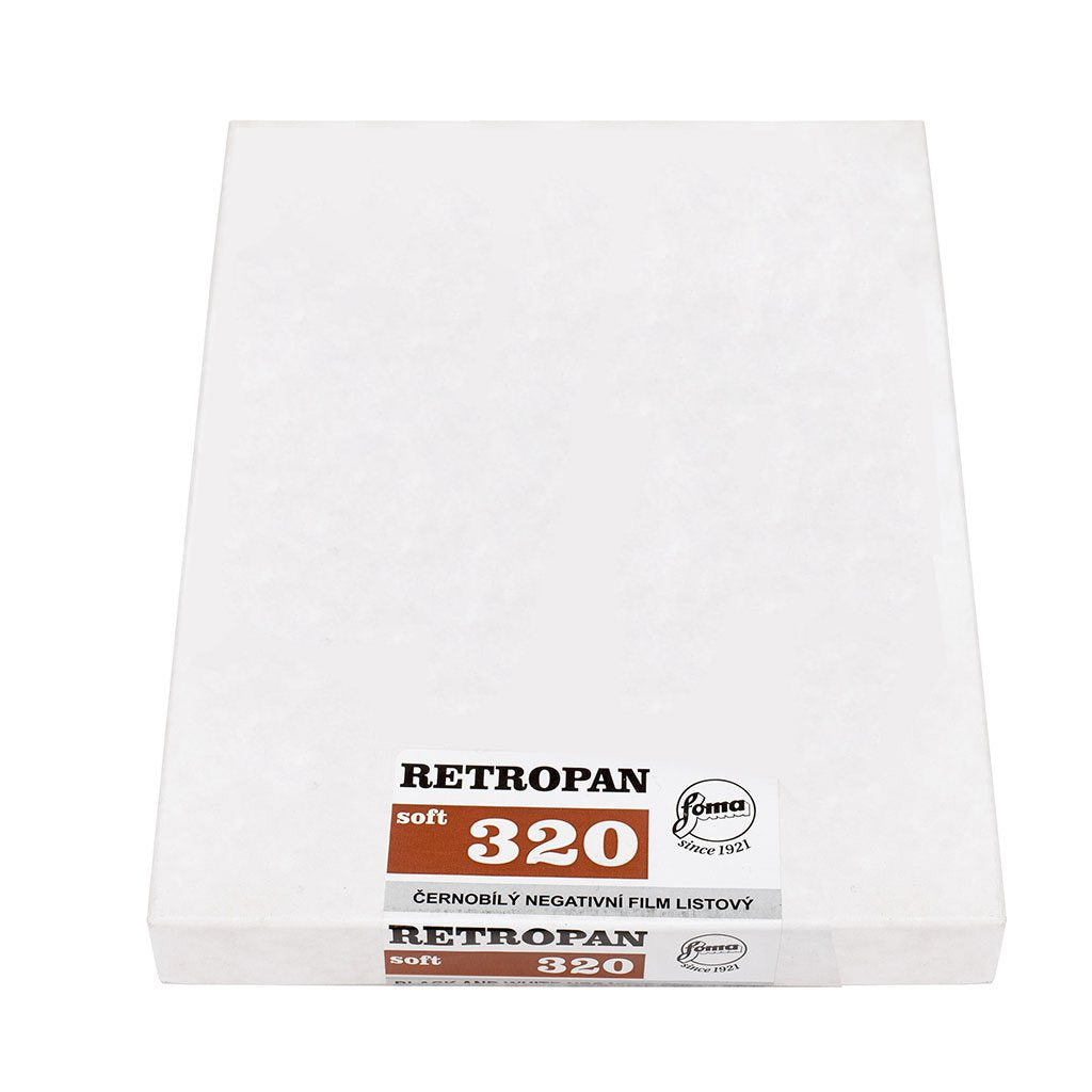 Foma Retropan 320 4x5, ISO 320, 50 sheets — Firstcall